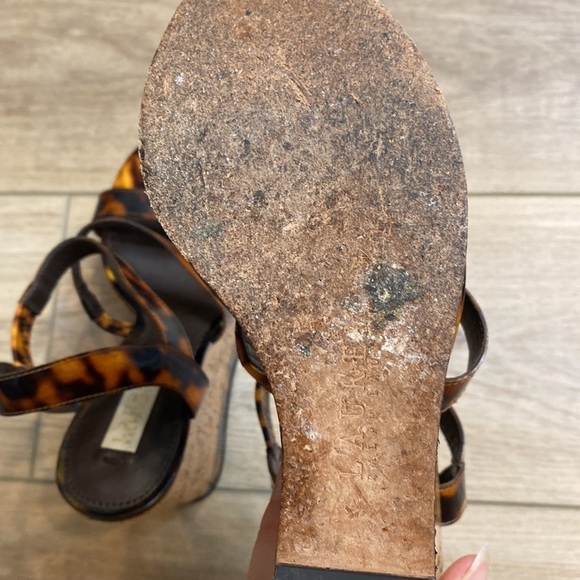 LRL | Teressa | Tortoise Cork Wedge‎ Sandals - Picture 10 of 13